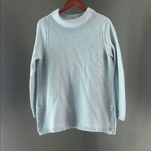 Talbots  Sky Blue Crew Neck Sweater